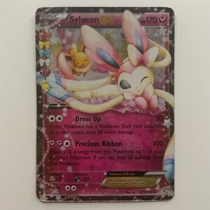 2016 Sylveon EX RC21/RC32 Generations Radiant Collection Ultra Rare Holo Pokemon